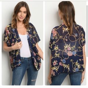 3 Pack Navy Kimonos 👘 S M L ONLY 1PK LEFT